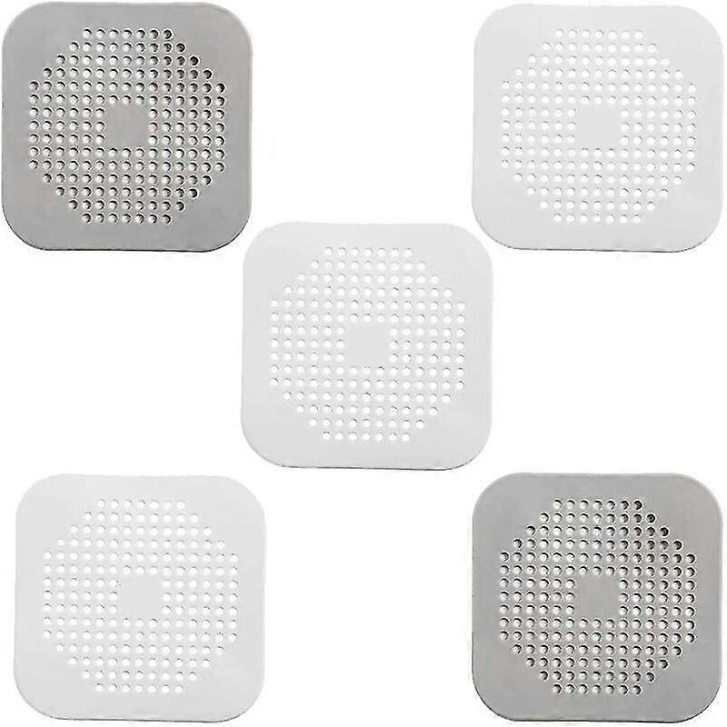 5PCS Silicone Sewer Drain Filter Strainer