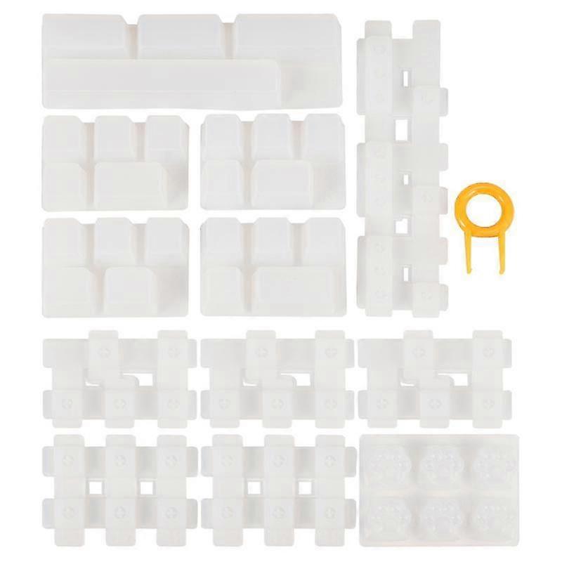 Keycap Molds Silicone Kit,handmade Crystal Resin Molds For Key Caps Of Gaming Keyboards Mechanical D