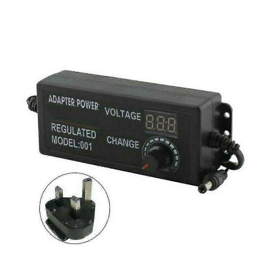 3V-24V AC/DC Electrical Power Supply Adapter Charger Variable Voltage Adjustable