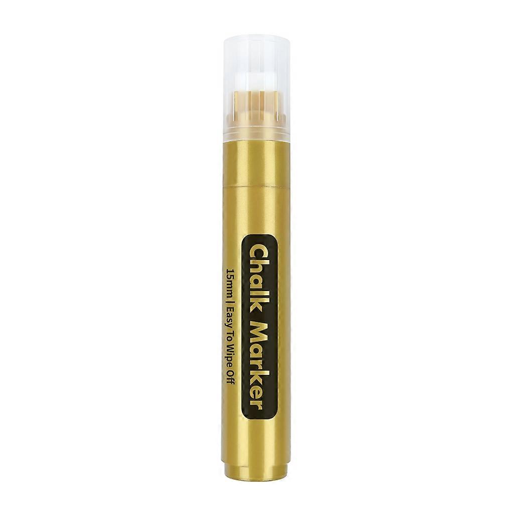 unbrand Liquid Chalk Marker PenDry-Erase Marker Pens for Chalkboard Signs-Blackboard Gold