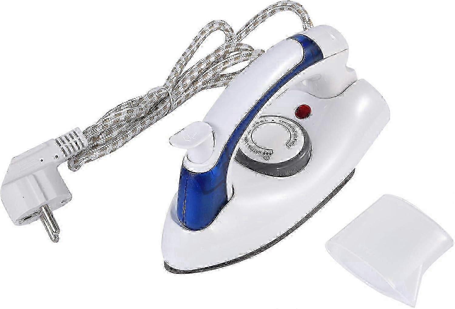 Travel Steam Iron - Portable Compact Foldable Steam Travel Iron With Ergonomic Folding Handle And Non-stick Soleplate For Home Use And Travel, 700w(eu