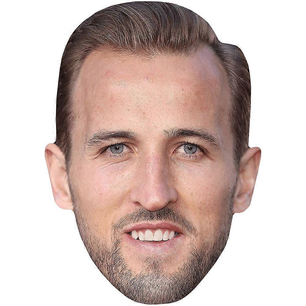 Harry Kane (Smile) Celebrity Mask, Flat Card Face
