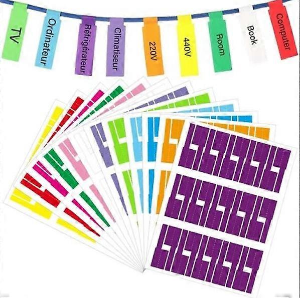 Cable Labels, Self-Adhesive, Waterproof, Organizing