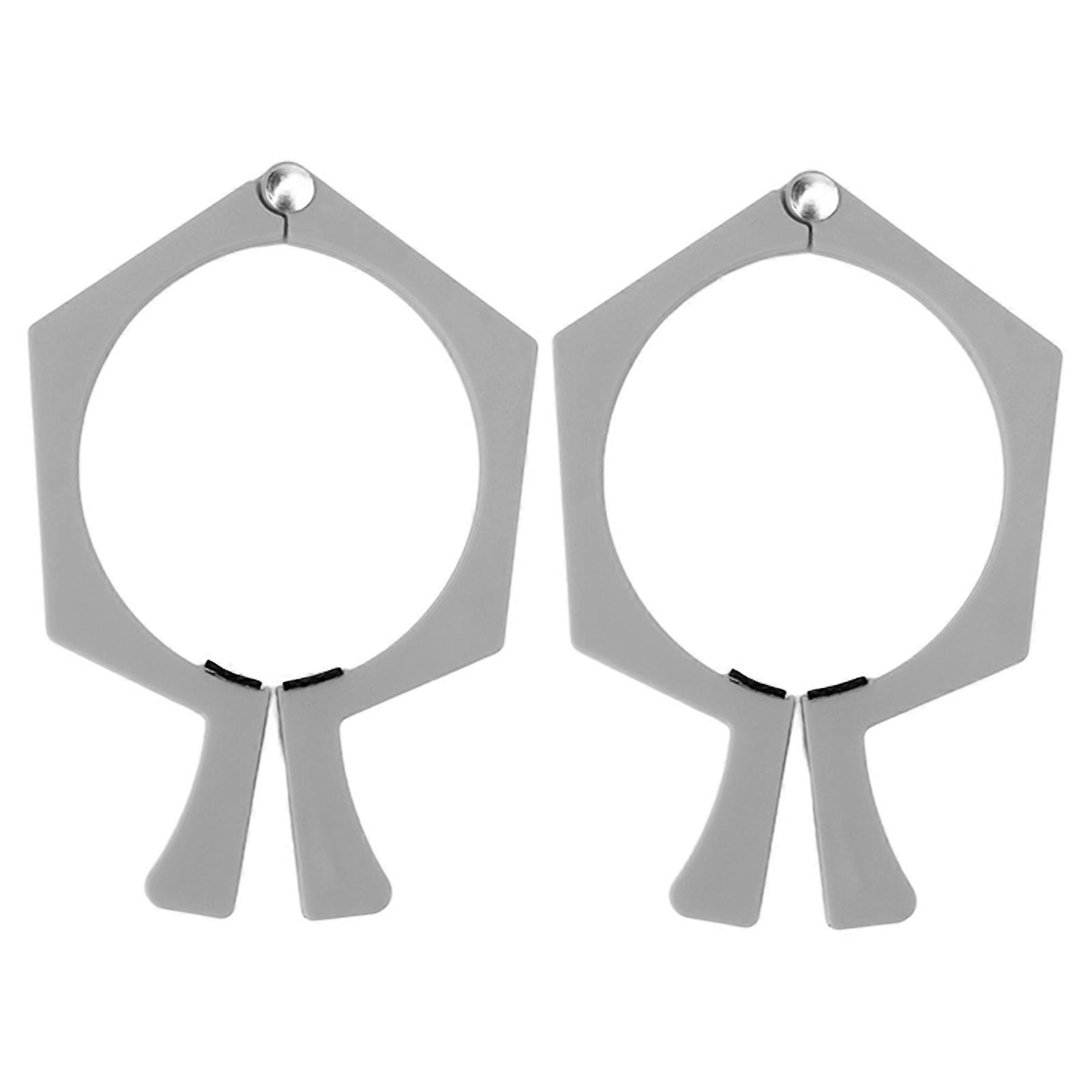 2 pieces ABS non-slip flat surface sublimation paper clips for easy use