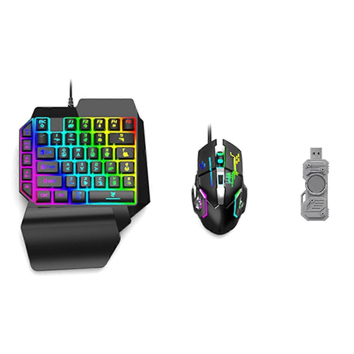 1Set Mini Game Mobile Controller Converter for Mobile Phone Game Controller Keyboard Mouse Converte