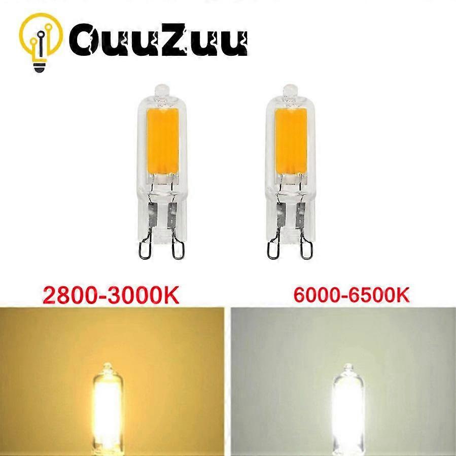 G9 LED Light Bulb 7W 9W 12W 15W 220V/110V Super Bright Glass Lamp Constant Power Light LED Lighting G9 COB Bulbs