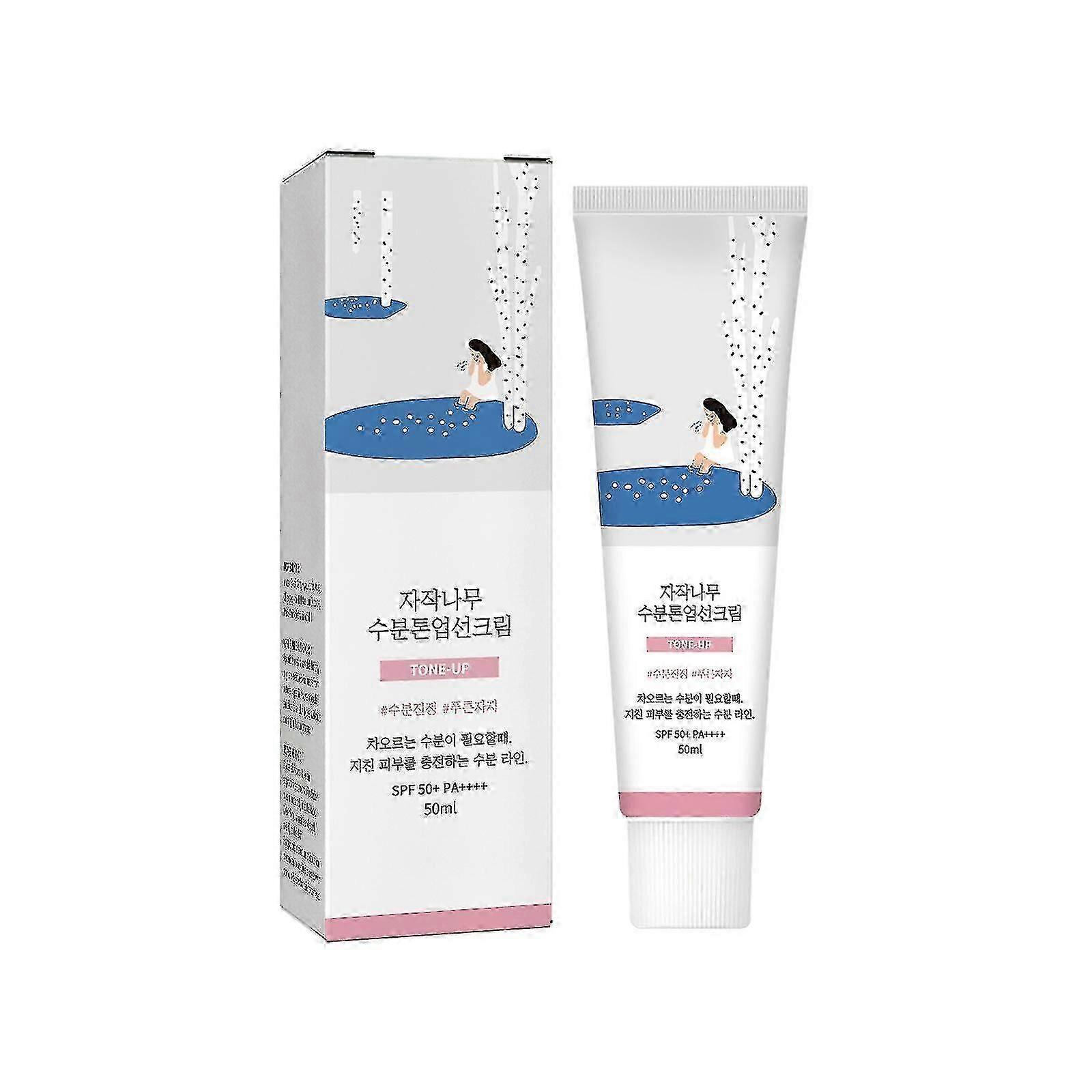 Jaysuing Isolation Sunscreen Protects Against Uv Rays Refreshing Moisturizing Non-greasy Whitening Skin Sunscreen |