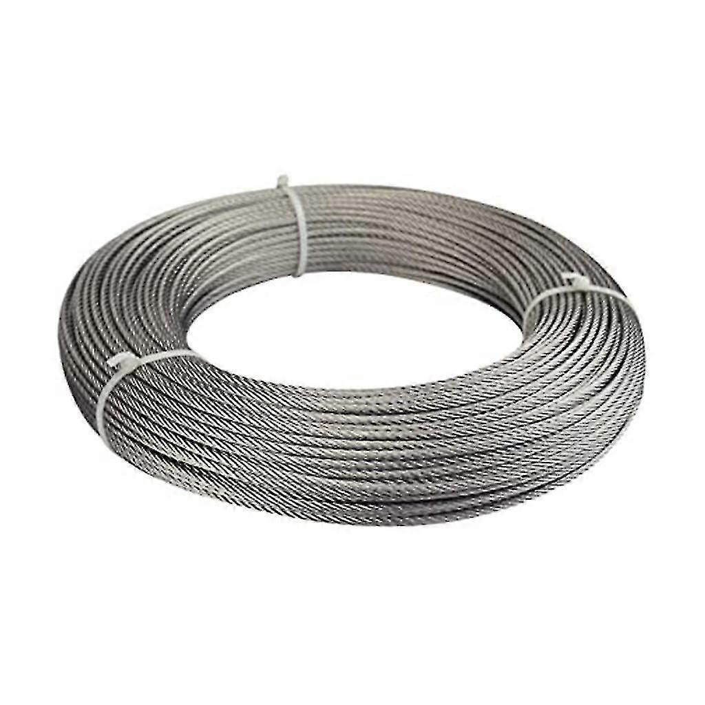 Multifunctionele 50m RVS 304 Staalkabel Hoge Poolse Waslijn