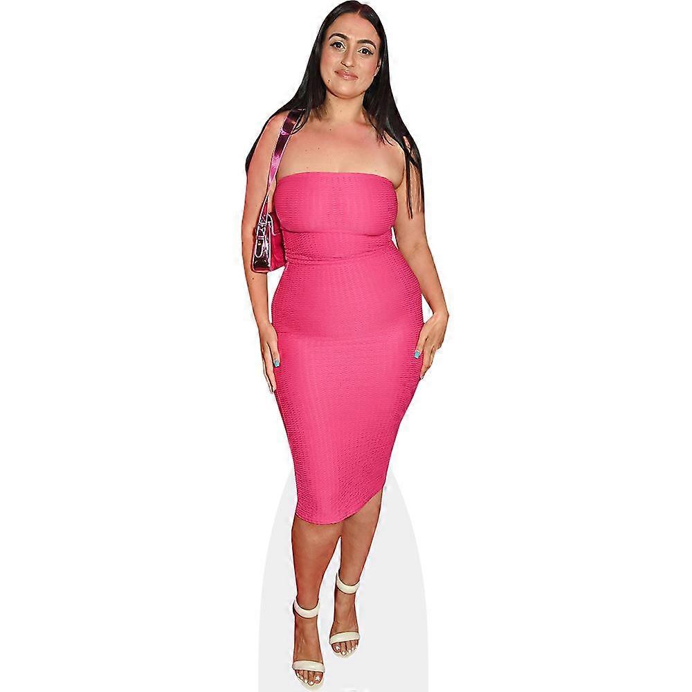 Amel Rachedi (Pink) Cardboard Cutout (lifesize OR mini size). Standee. Stand Up.