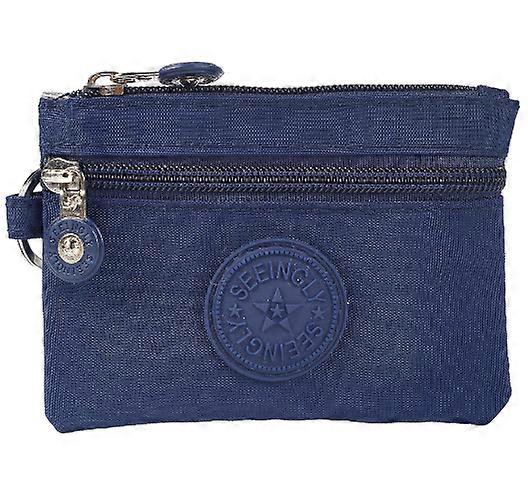 New Solid Canvas Small Coin Purse for Kids Storage Bag for Money Credit Cards Keys School Bus