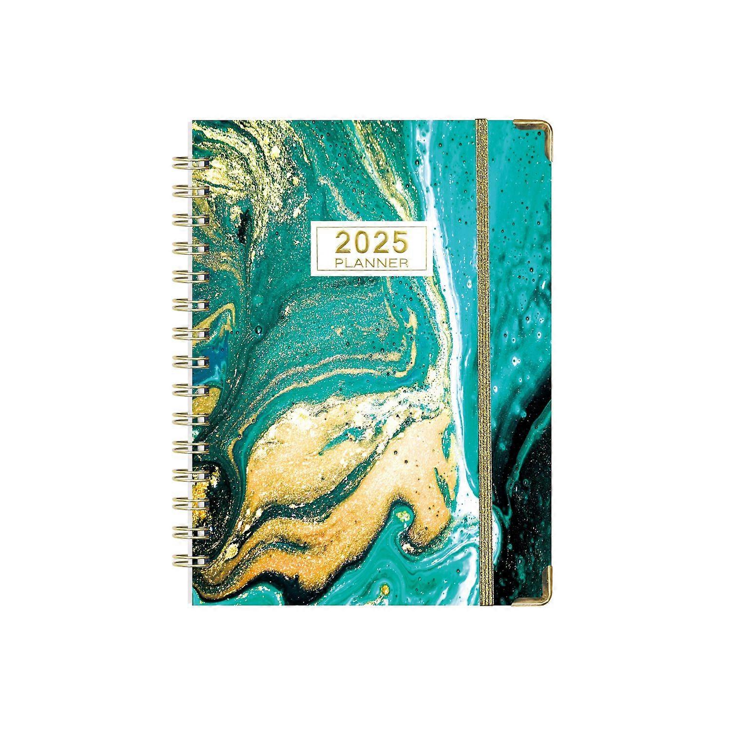 2025 Daily - Hardcover Dated A5 Planner -English(B)