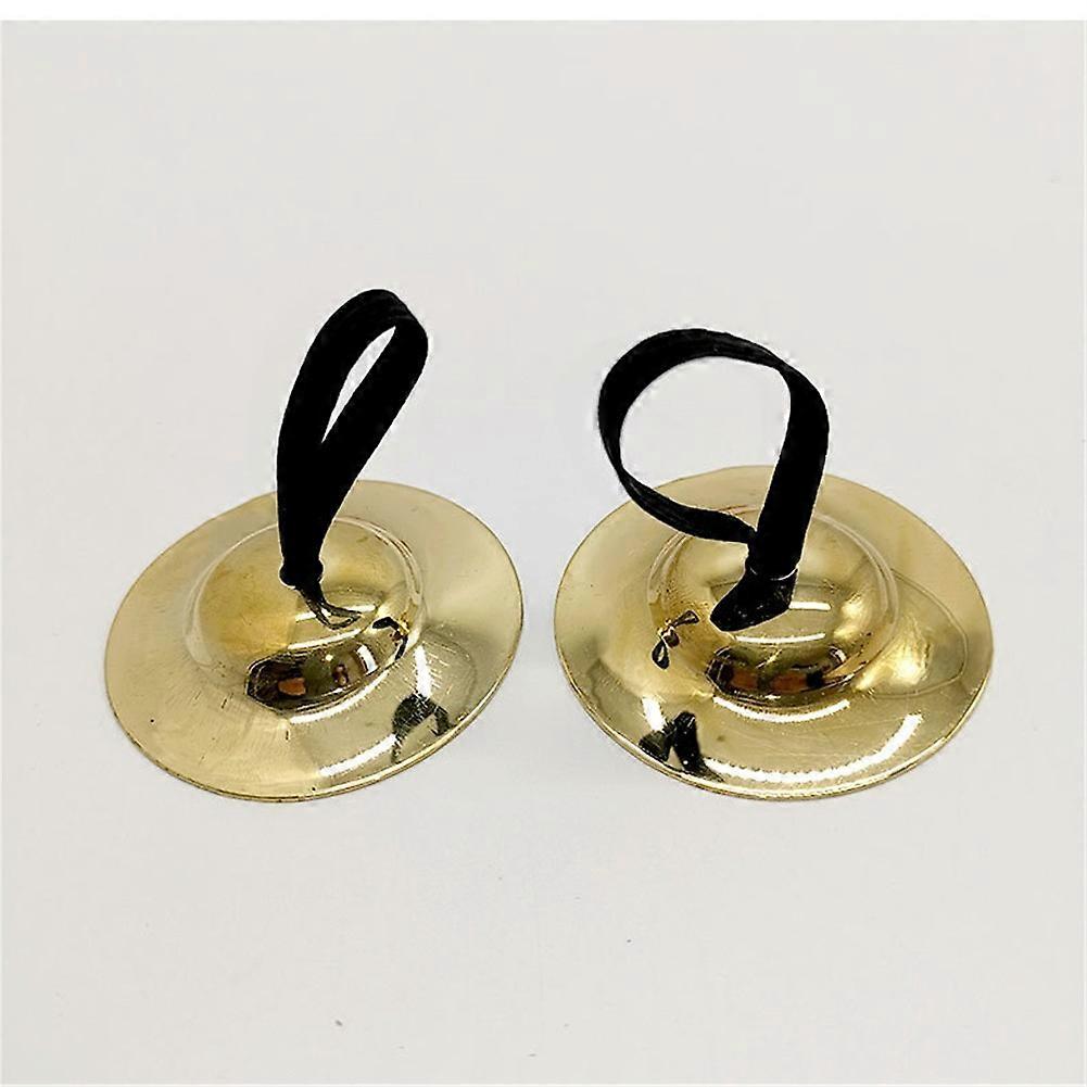 2Pcs Belly Dance Finger Cymbals Cymbals Dance Props Musical Instrument Metal Diameter 5cm 9cm 15cm
