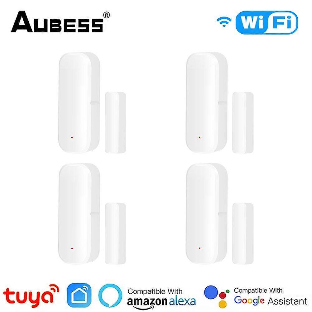 Tuya Zigbee Wifi Smart Door Sensor Door Open Closed Detector Security