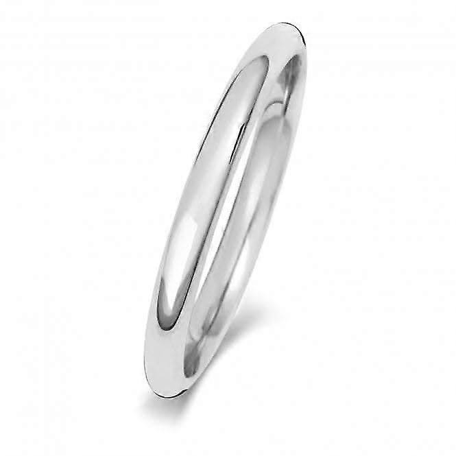Wedding Band 18K Trad Court 2mm Wedding Ring WQ161WL