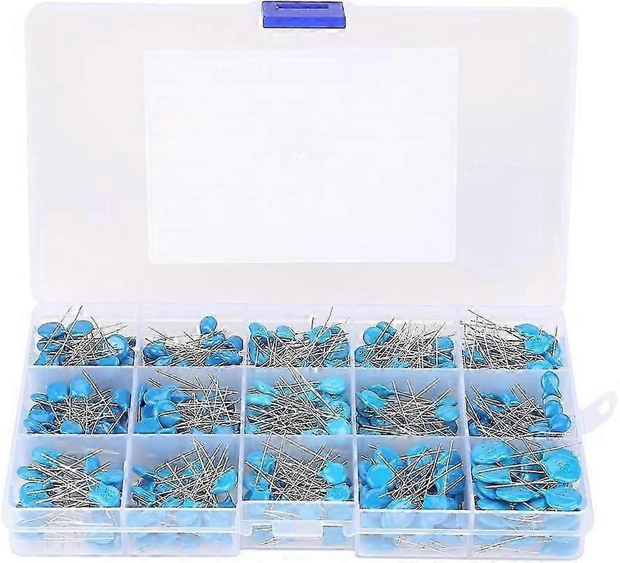 450 stuks 100pF-10000pF Condensator Condensator Kit Keramische Condensator Hoogspanning DIP