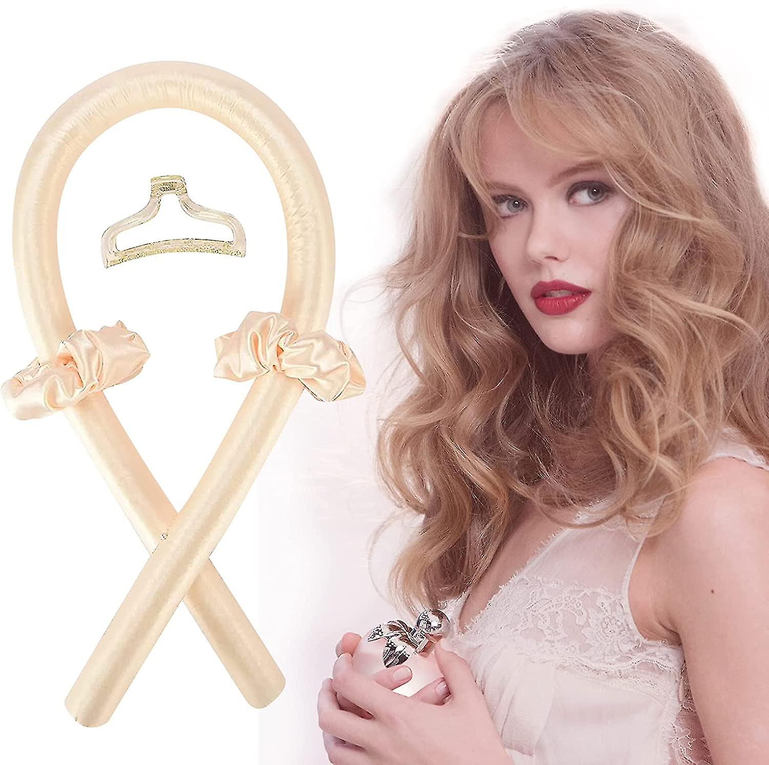 Heatless κέρλινγκ ράβδος headband κύμα αφρό μαλλιά μαλλιά curlers Diy για μακριά μεσαία μαλλιά