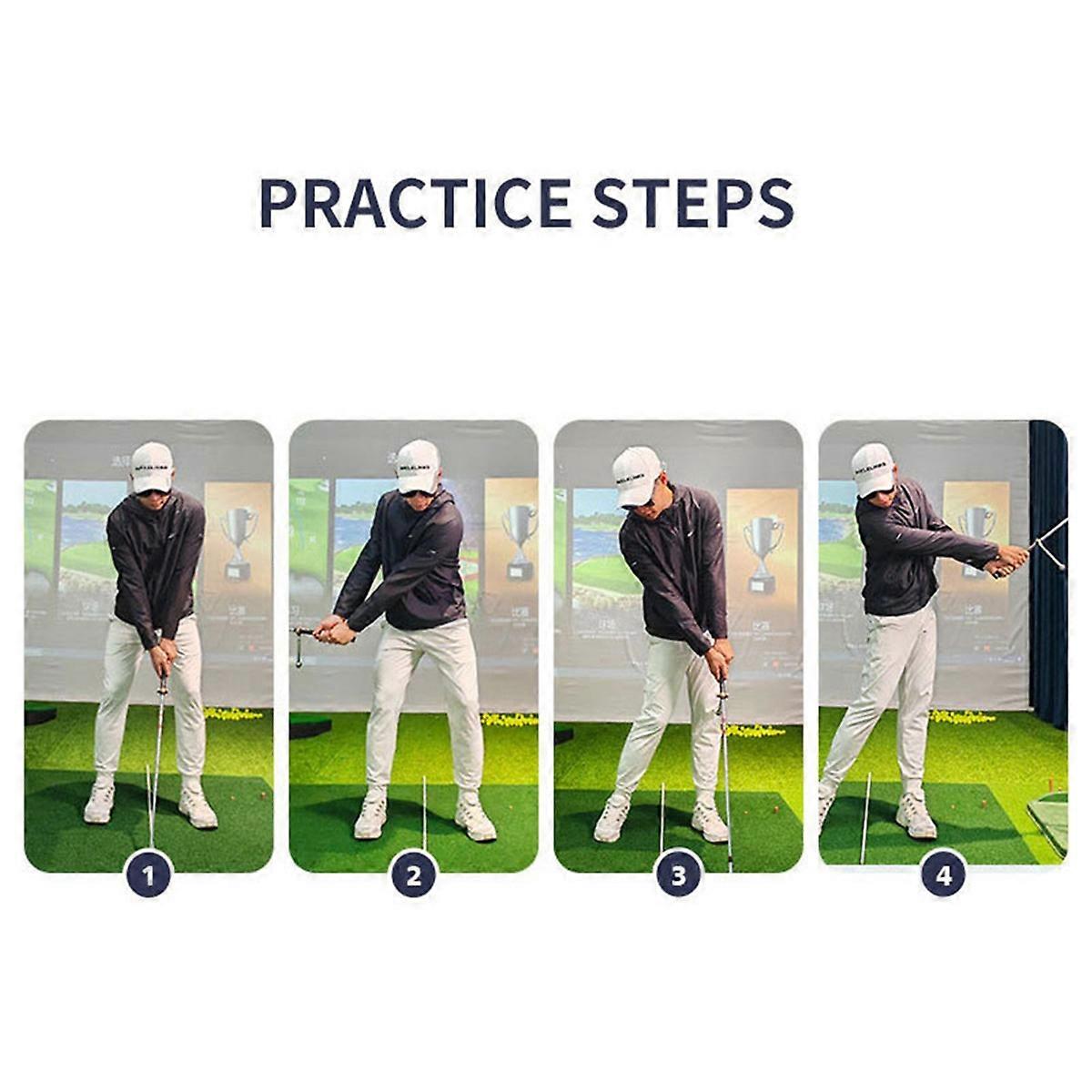 Golf Swing Trainer Putting Practice Training Aids Golf Ball Posture