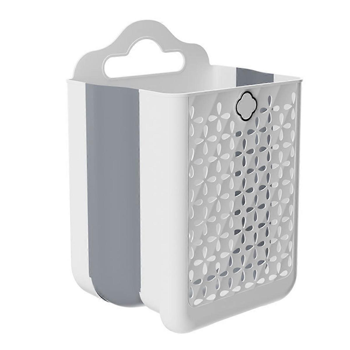 Wall-Mounted Laundry Basket-Space-Saving Dirty Clothes Storage