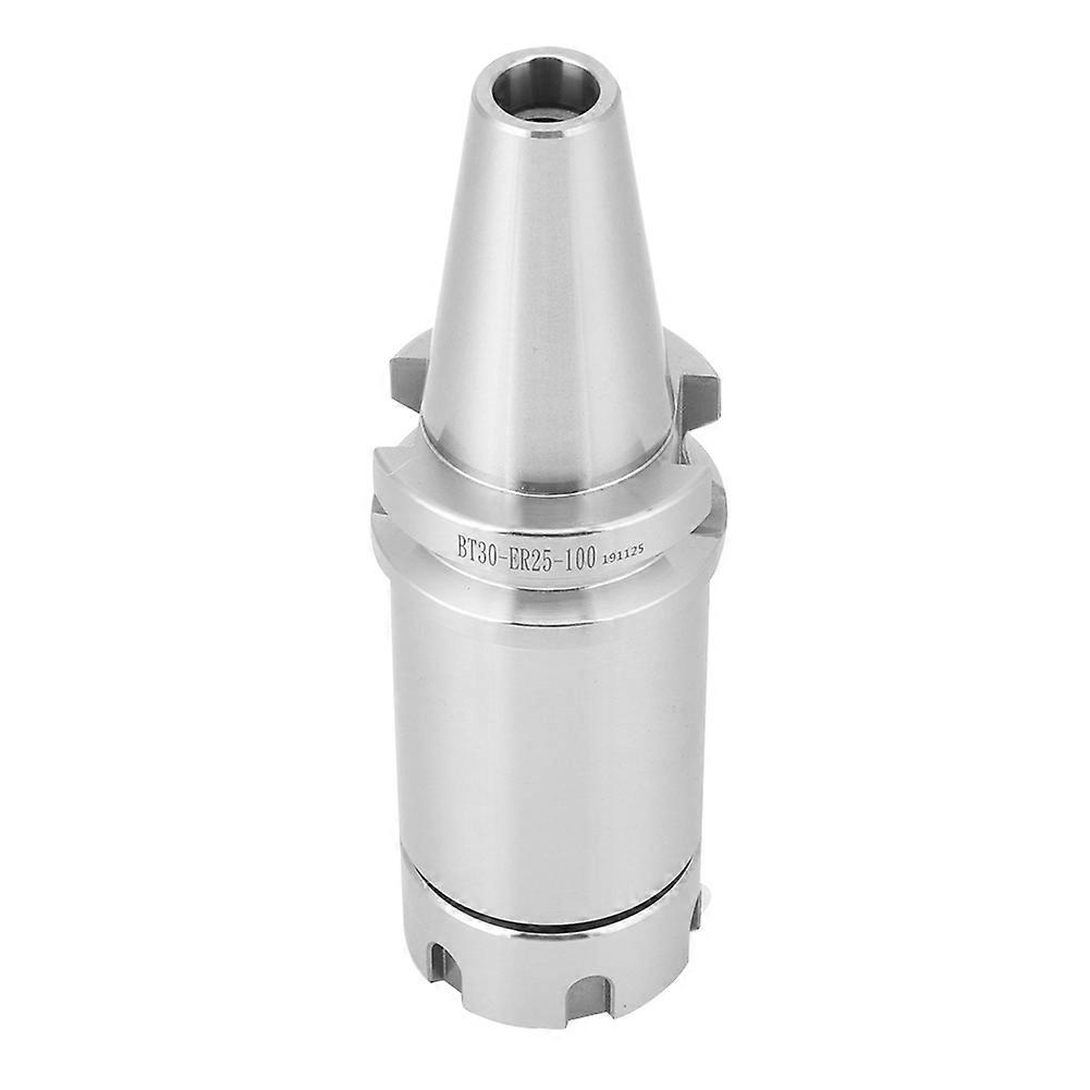 BT30-ER25-100 Collet Chuck Tool Holder for CNC Lathe 40cr Alloy Steel Milling Accessories