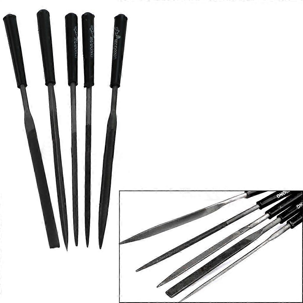 Practical New Needle File Set Sharpening 3*140*5mm Model Polishing
