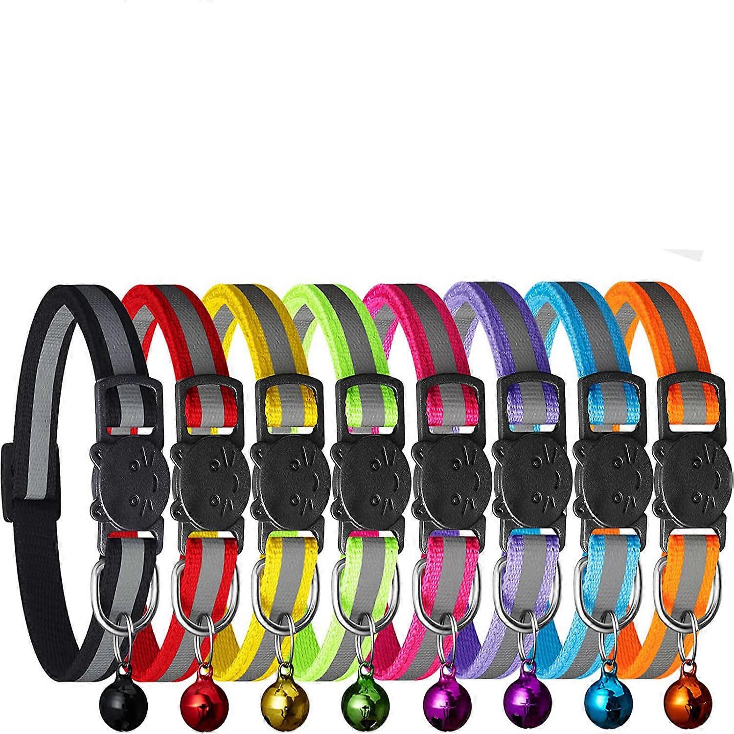 Pet Protector Airtag Collar, Reflective, Adjustable Size