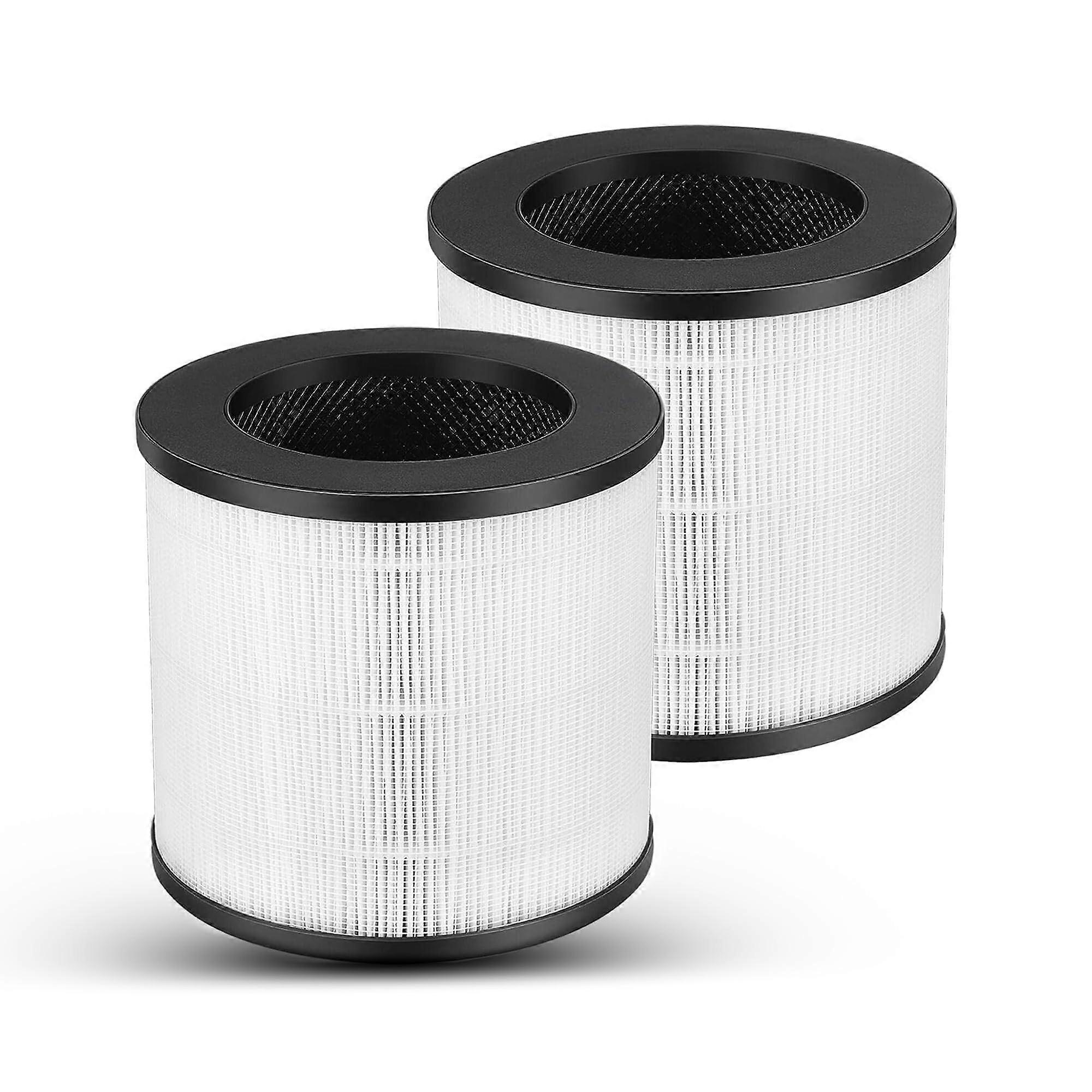 EMSU H13 True HEPA Replacement Filter, Compatible with MA Air Purifier 14 Series, 3-in-1 H13 Grade True HEPA and Activated Carbon Filter Set, 1-Pack