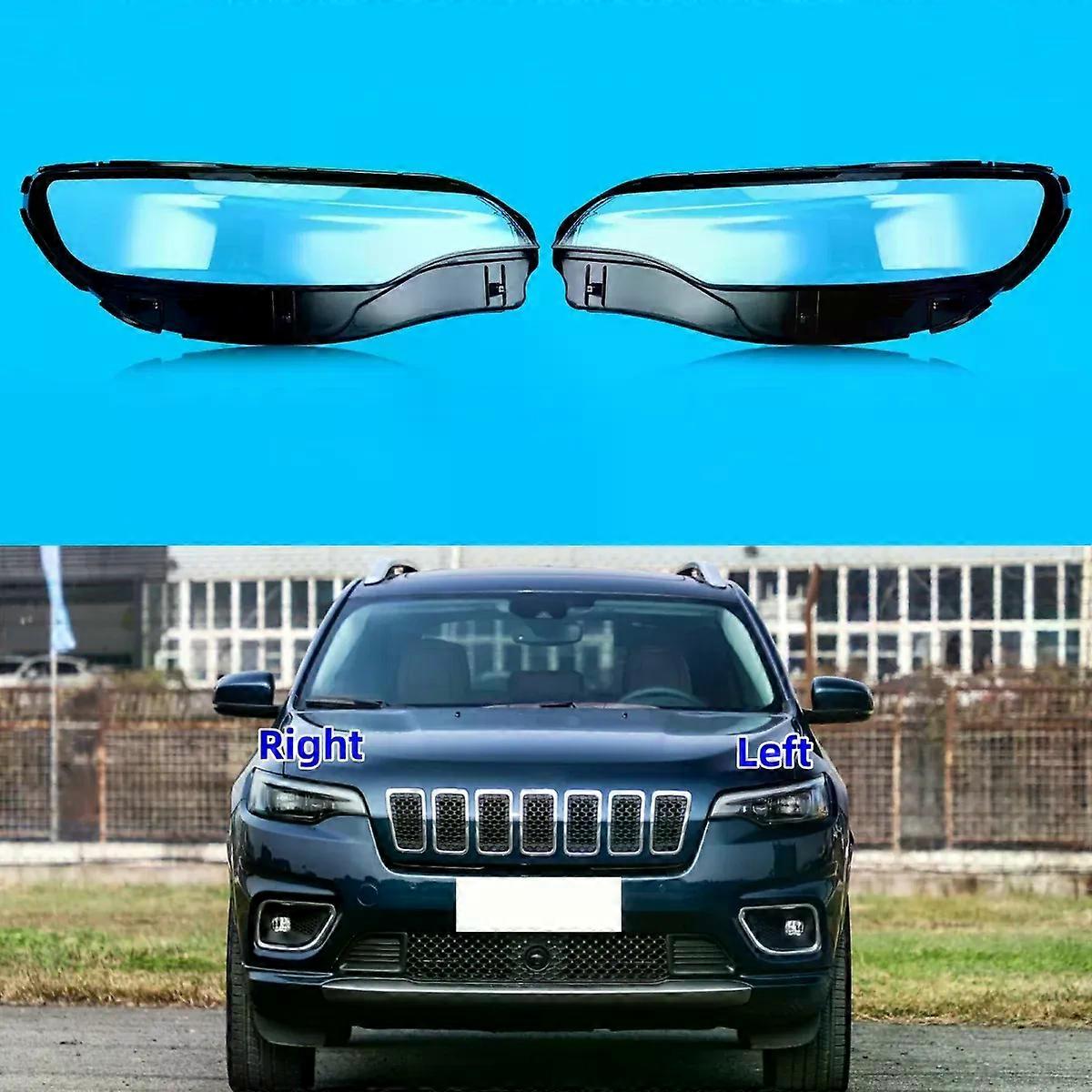 High qualityFor Jeep Cherokee 2019 2020 2021 Car Front Lamp Glass Replace The Original Lampshade