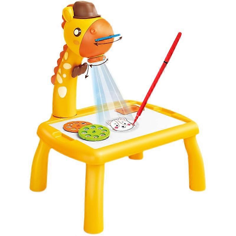 Drawing Projector Table Trace and Draw Painting Learning Projecting Toy for Kids Children