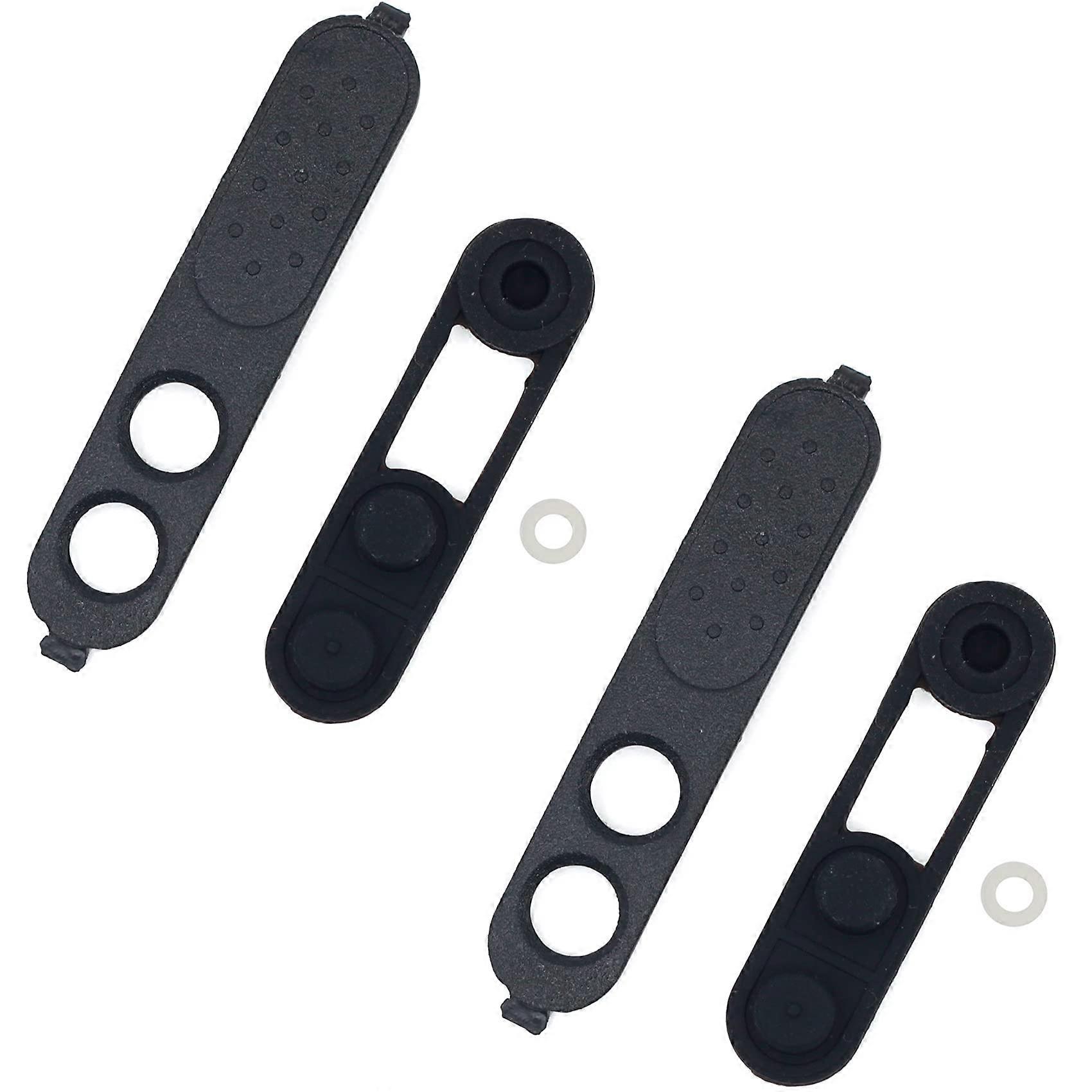PTT Rubber and Bezel Button for Motorola Radio DEP450 XIR-P3688 CP200D DP1400 Radios Walkie Talkie Replacement Accessories 2Pair