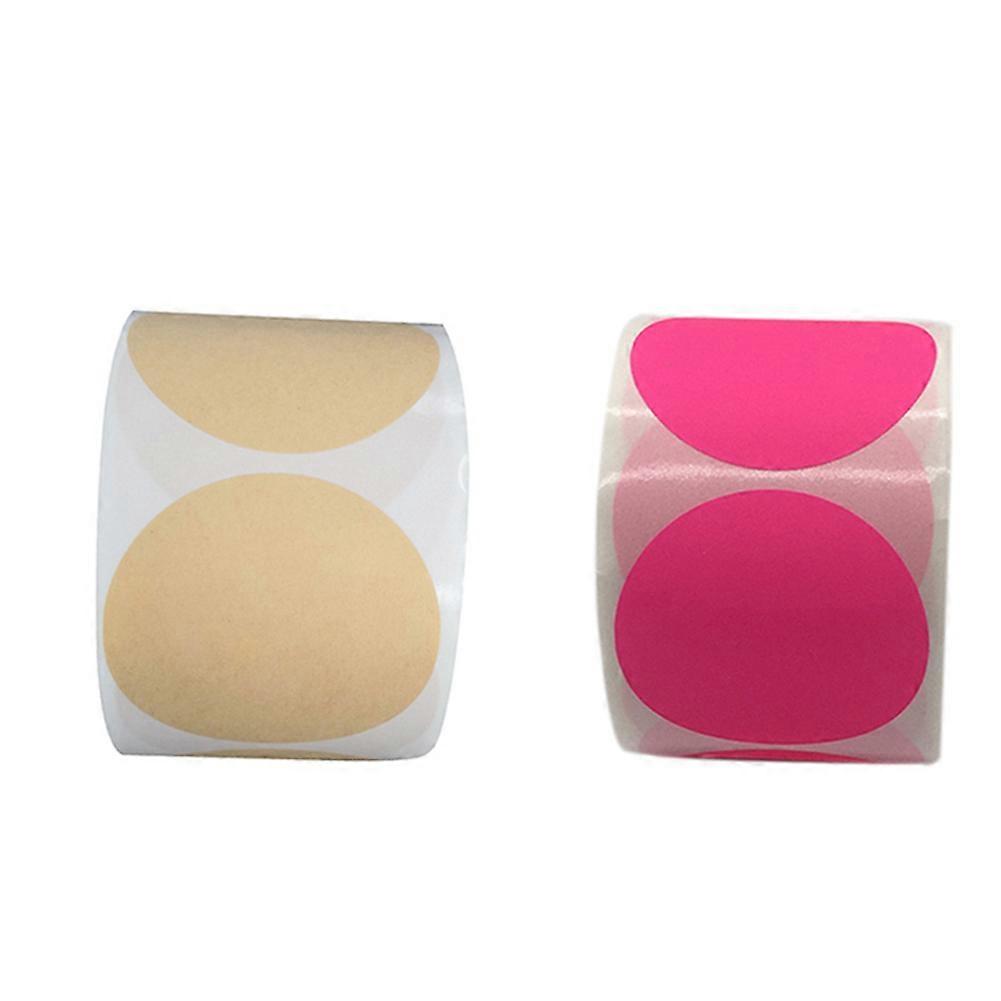 2 Inch Self-Adhesive Round Direct Thermal Labels,500 Labels/1 Roll