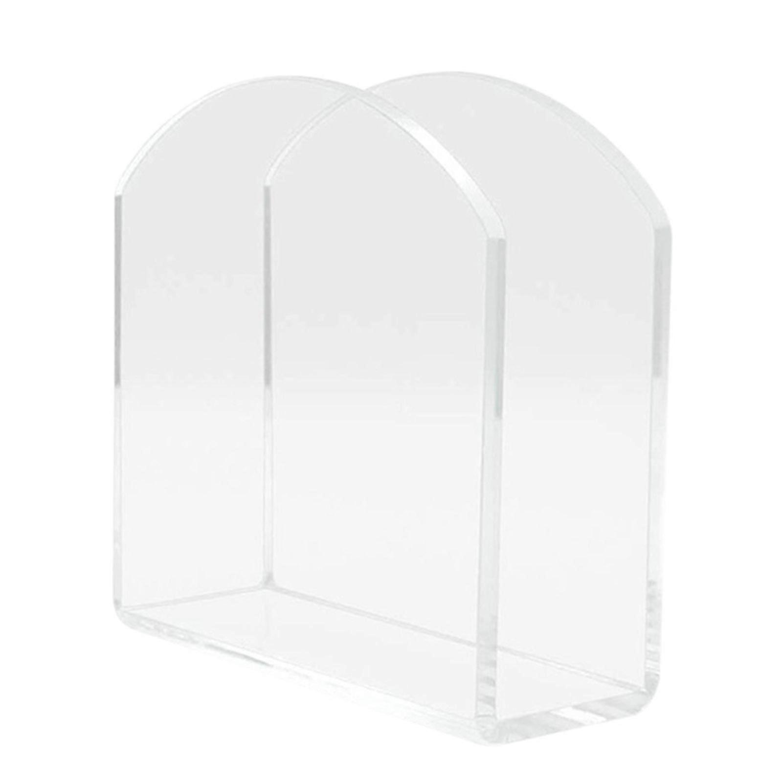 Stacking Cabinet Shelf Rack Clear Plastic Tissue Dispenser