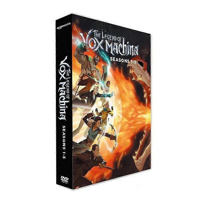 The Legend of Vox Machina Season 1-3 DVD English version 9-Disc New Box Set