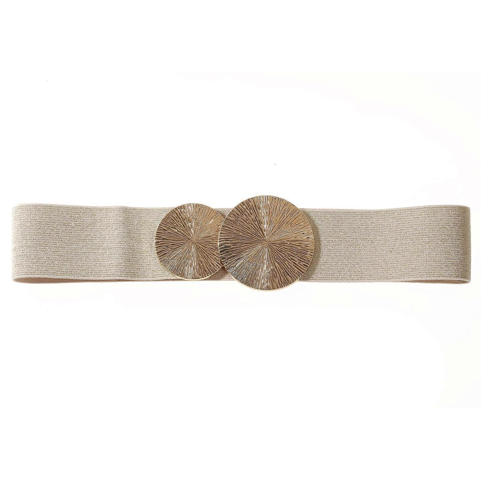 Women's Elastic Vintage Wide Waist Belt Stretchy Retro Cinch Belts Waistband For Dresses(70 cm)