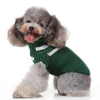 Dog Christmas Sweaters Pet Winter Knitwear Xmas Clothes Classic Warm Coats Sweater for Puppy