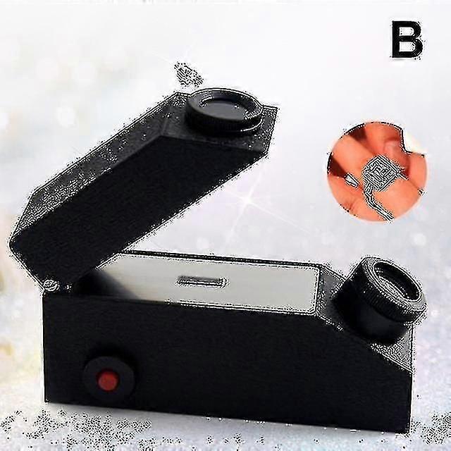 2019 New Gem Instrument Gem Tool Refractometer Diamond Detector External With Light Source Measureme