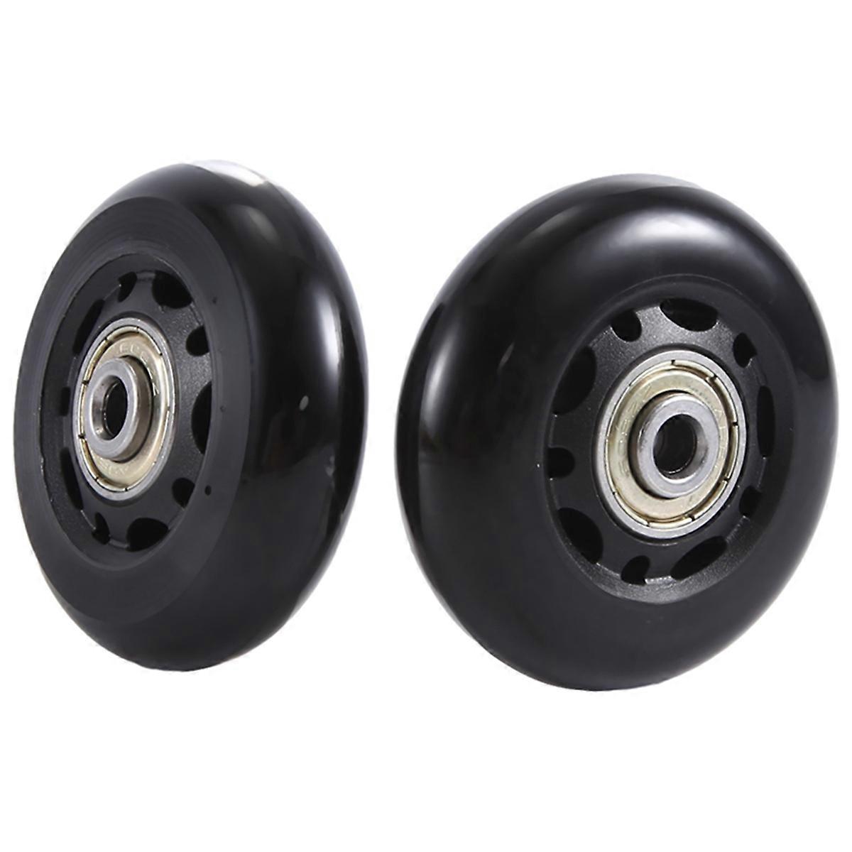60x18mm Set of 2 Luggage Suitcase Replacement Wheels