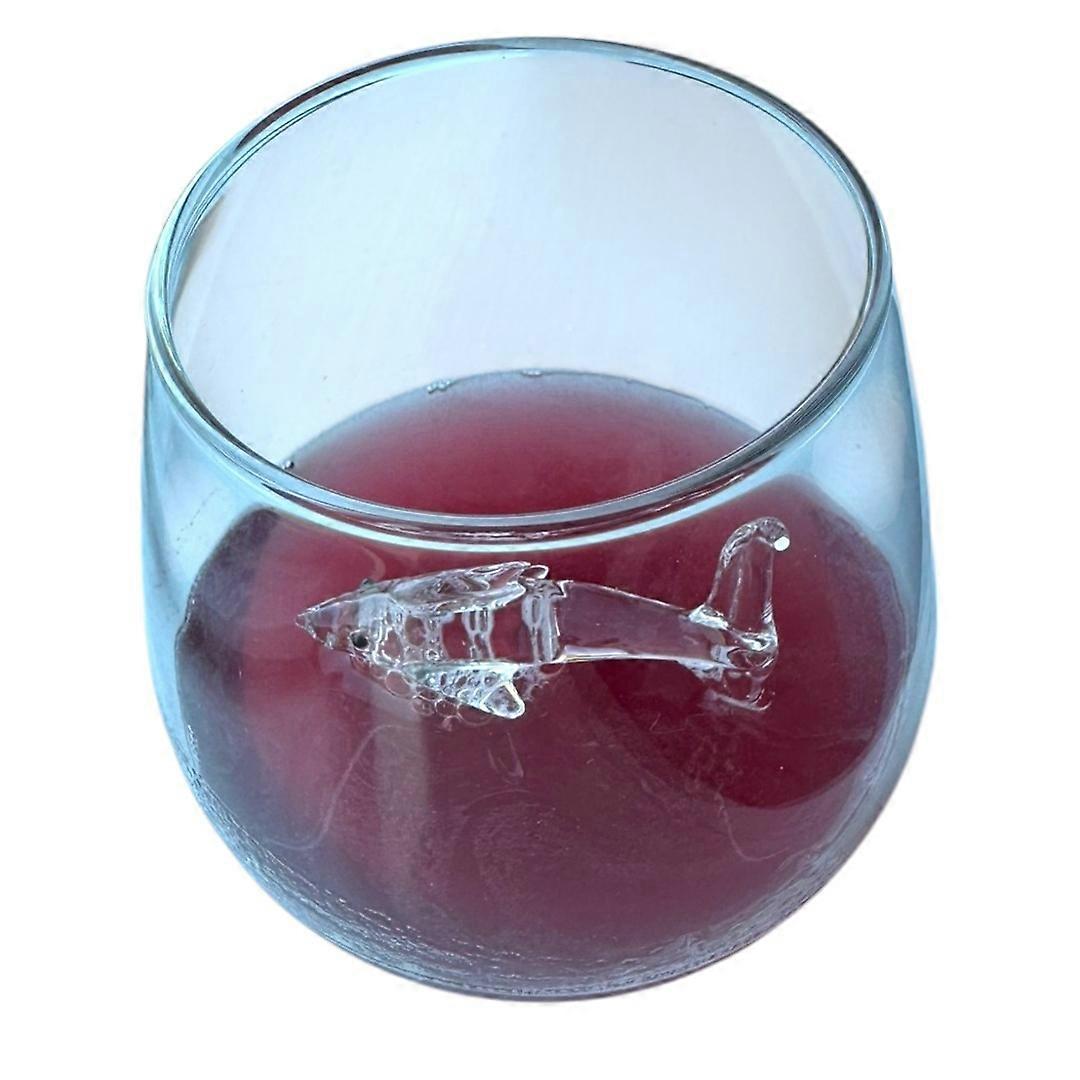 Hand Made Shark in a Glass
