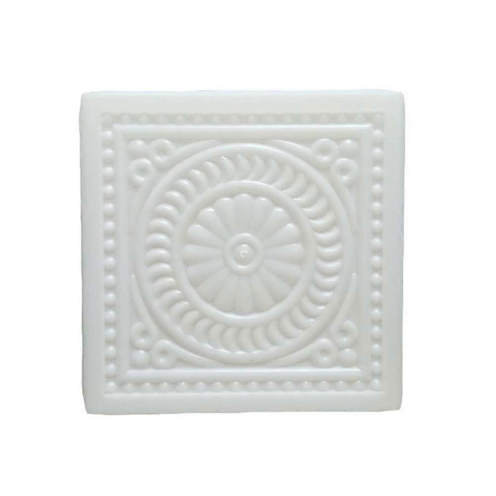 水泥模具路面石模垫脚石模具可重复使用的混凝土模具,用于露台花园草坪路面 32x32x6cm
