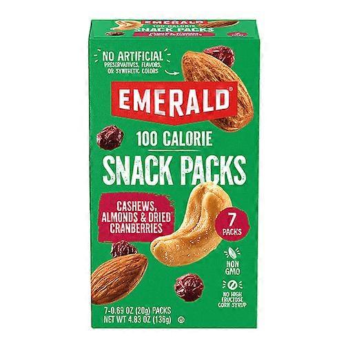 Emerald Nuts 100 Calorie Snack Packs Cashews, Almonds & Dried Cranberries