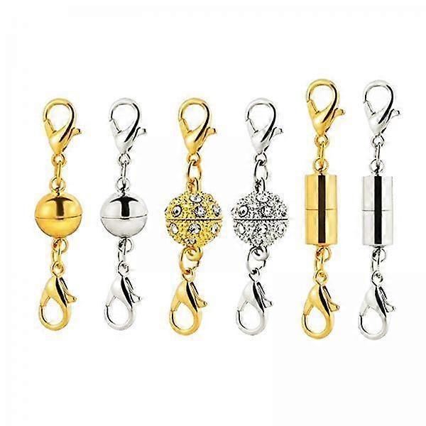 6x 6 Pack of Clasps for Necklaces and Bracelets