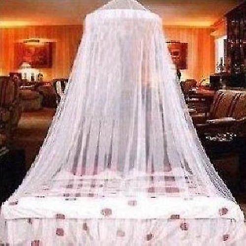 Elegant Lace Bed Canopy Mosquito Net- Hung Dome
