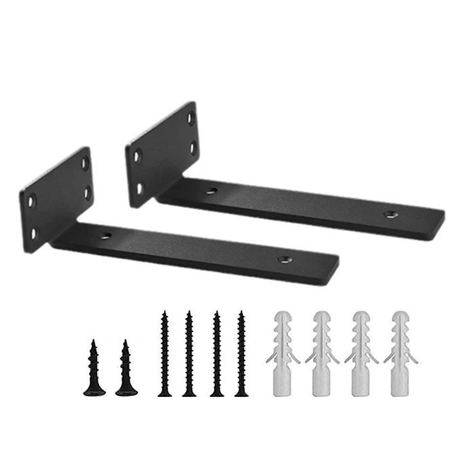 Efficient Space Saving Rack Versatile Hanger Wall Mounted Storage Rack Strong Load Bearing Capacity for Organizing Items  15cm