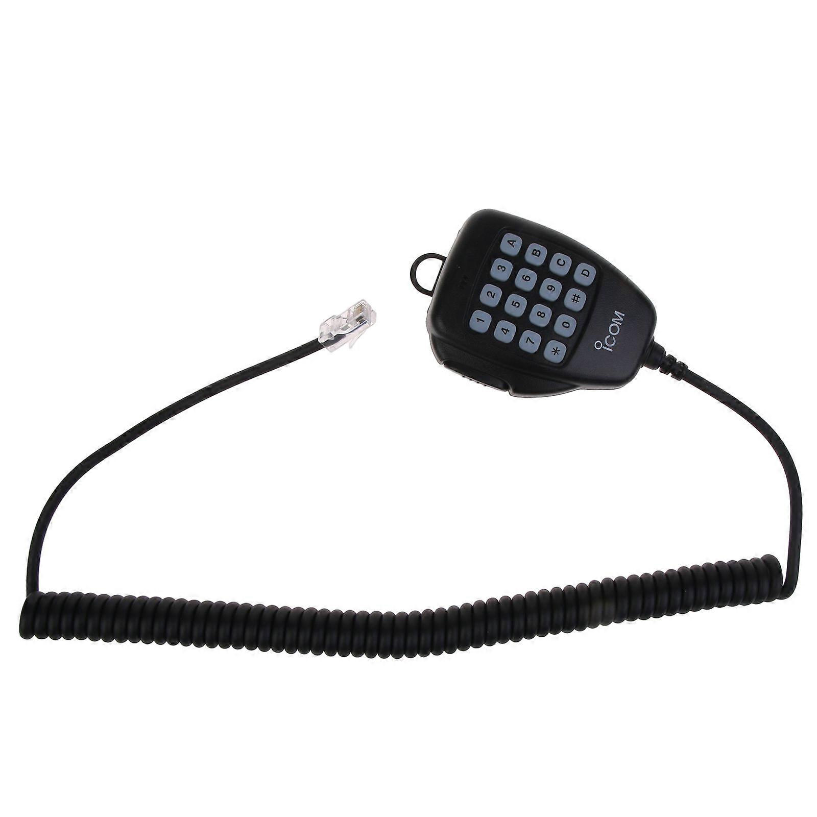 High-performance Walkie-Talkie Microphone Speaker-Mic Radio Shoulder Speaker Easy Connection for HM-118TN IC-V8000 Multicolor