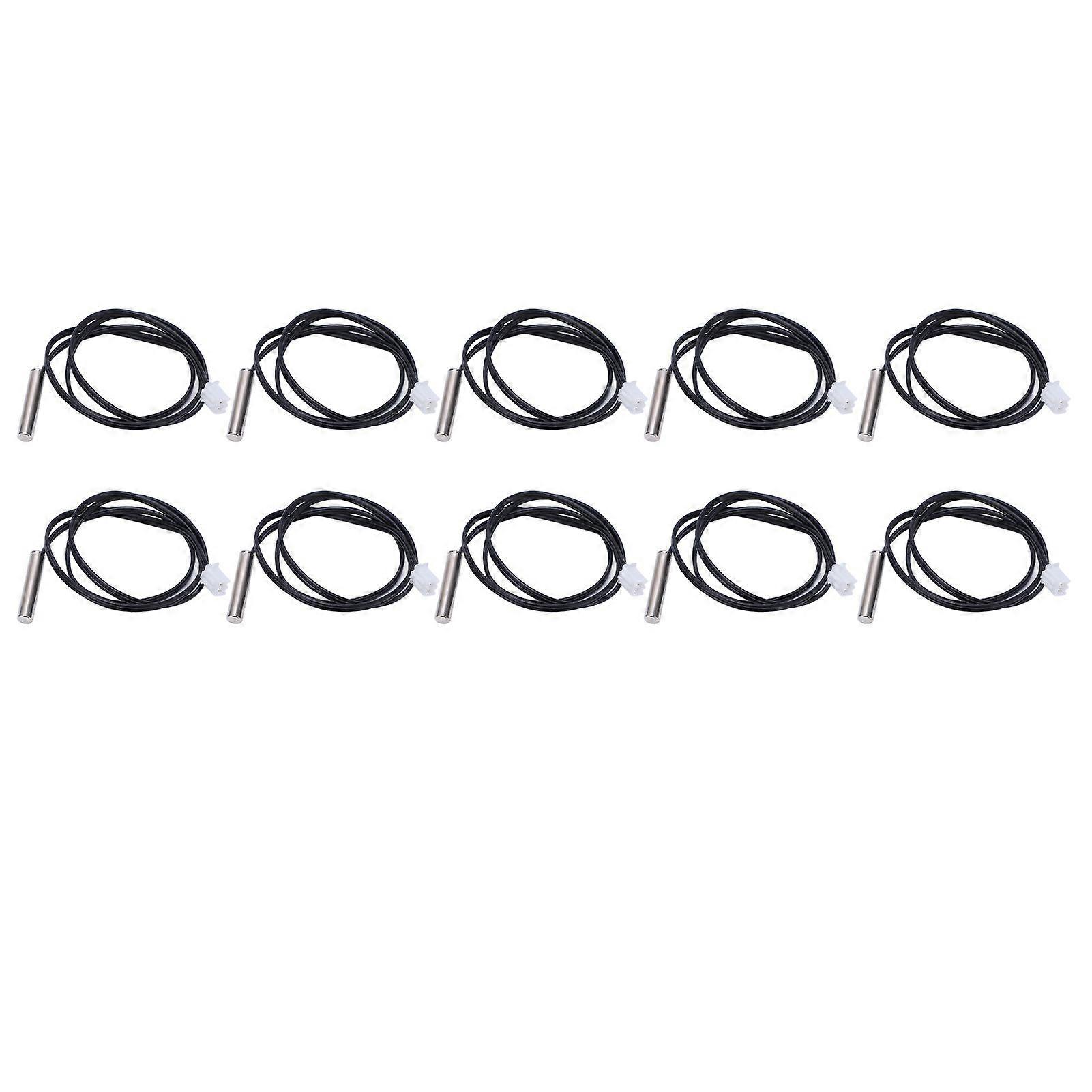High quality  10pcs10K NTC temperature sensor thermistor temperature waterproof probe ca