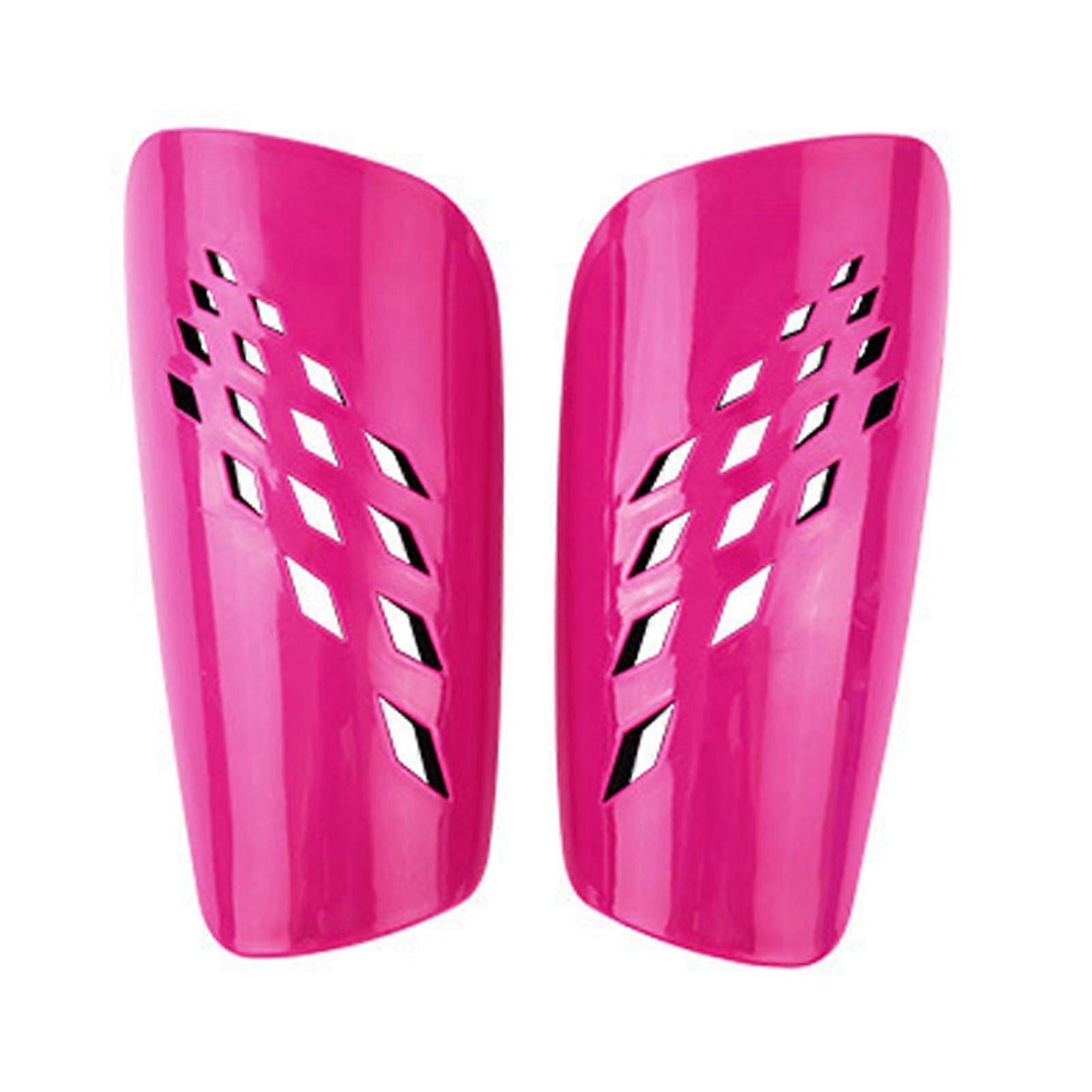 Football shin guards for soccer players, small, breathable, 1 pair