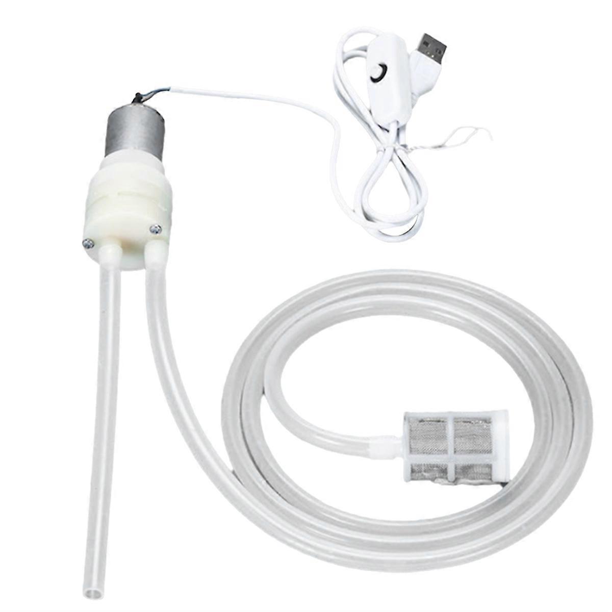 DIY Large Flow Electric Wine Pump USB Interface Pump Mini Dosing Pump Electric Water Pump Suction D