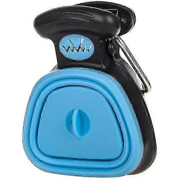 Portable and Convenient Pet Waste Picker with Collapsible Paper Bag for Easy Cleanup of Dog Waste