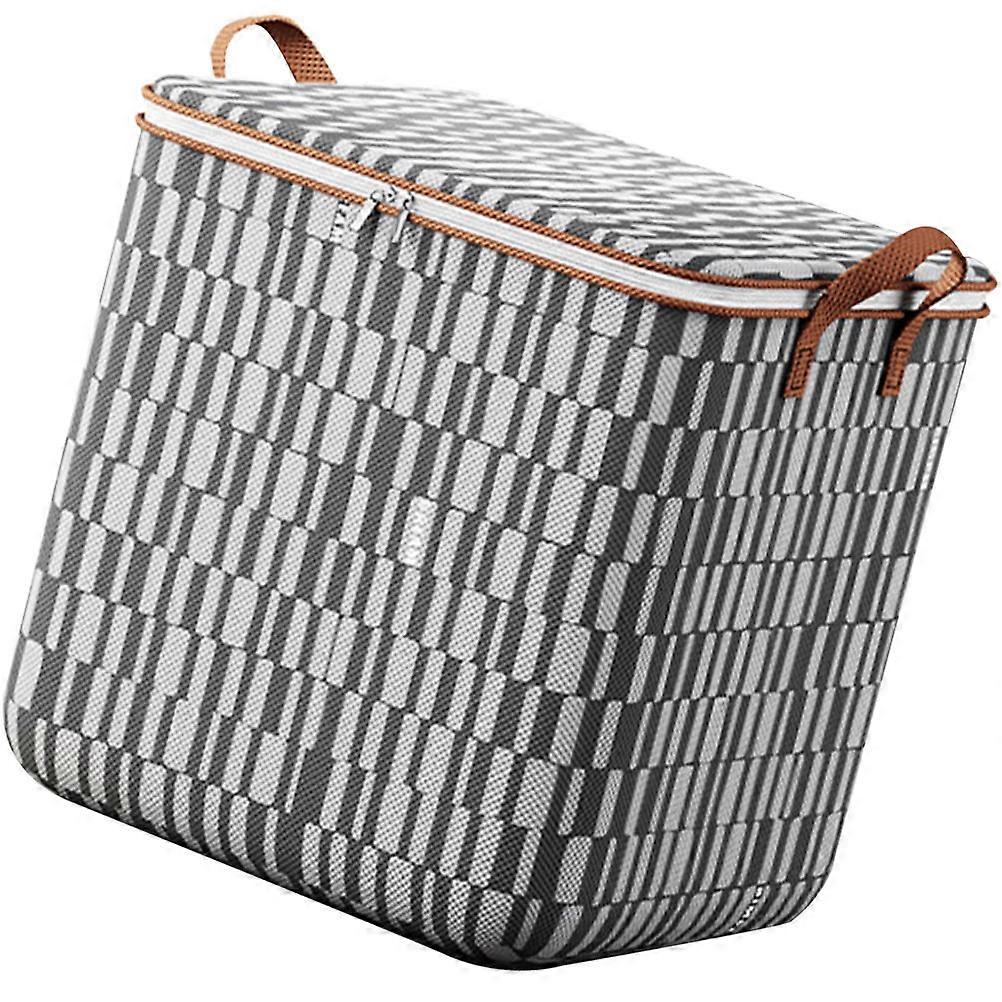 It sounds like you're looking for information or a product description for a **large capacity clothes storage bag**—specifically a **foldable fabric