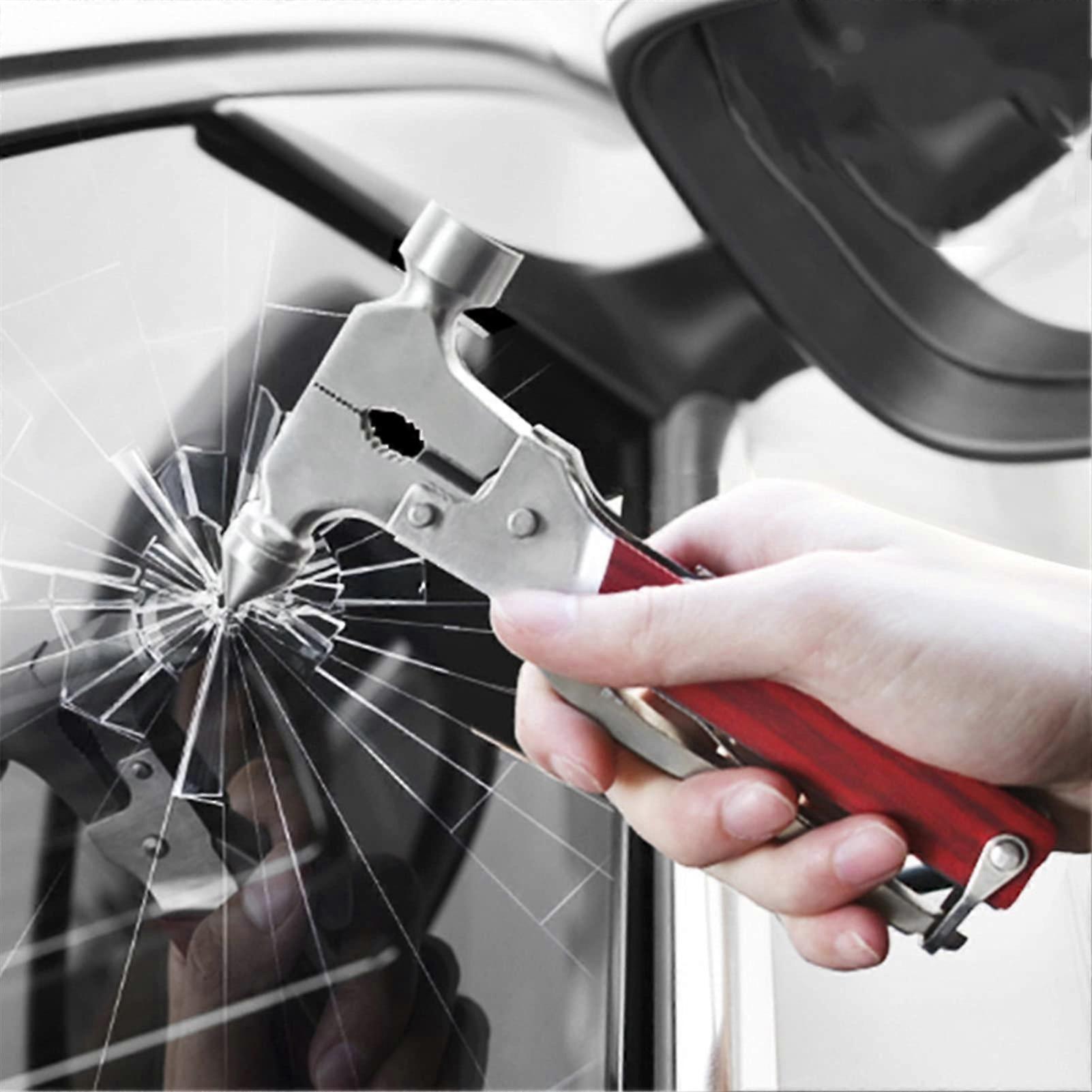 Hammer Car Multifunctional Emergency Life Hammer Camping Tool Wire Cutter Hammer Car Goods and Tools Screwdriver Set
