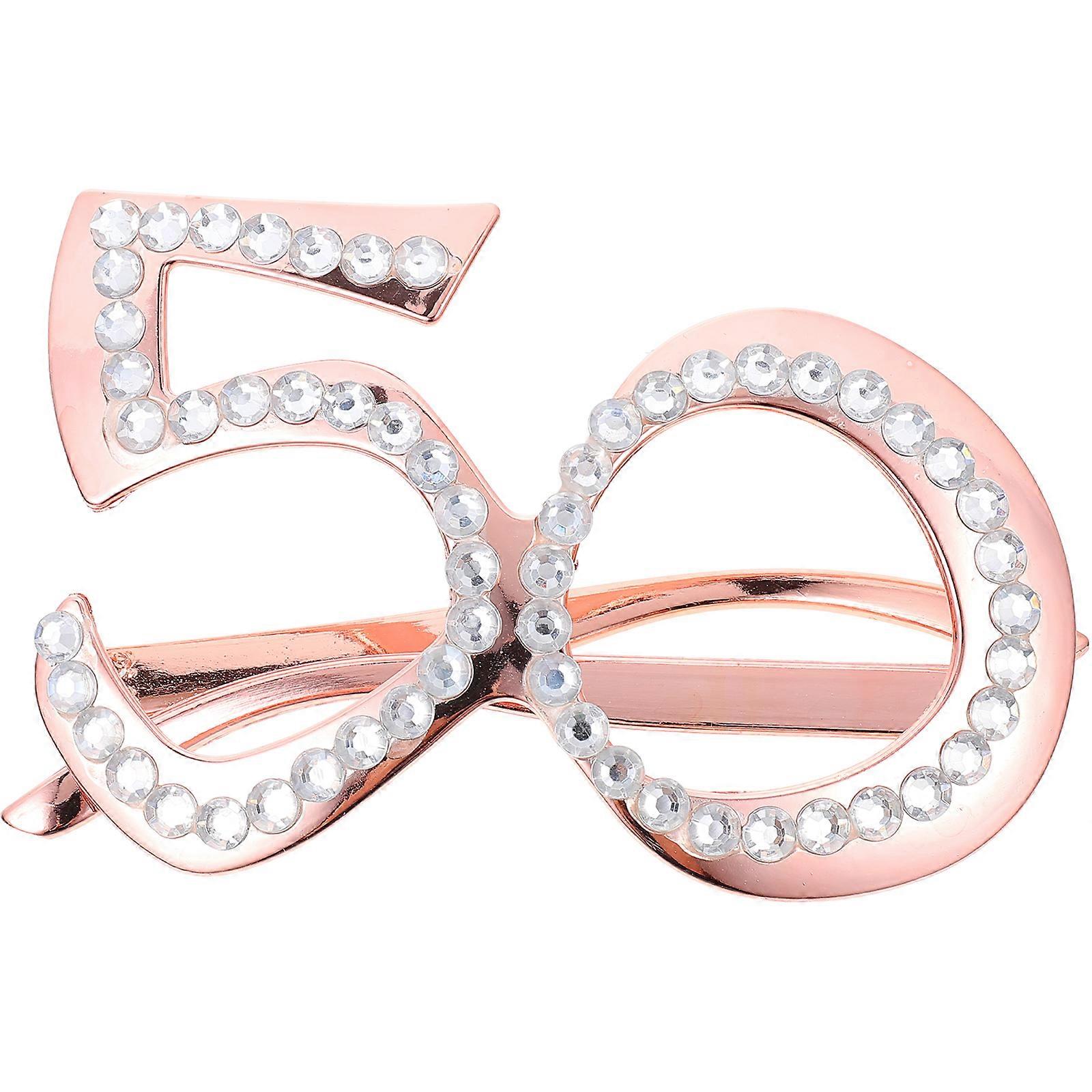 a refined and engaging product description based on your input:

 

**Birthday Party Eyewear – Rhinestone Numeric Glasses for Fun Celebrations**

Add